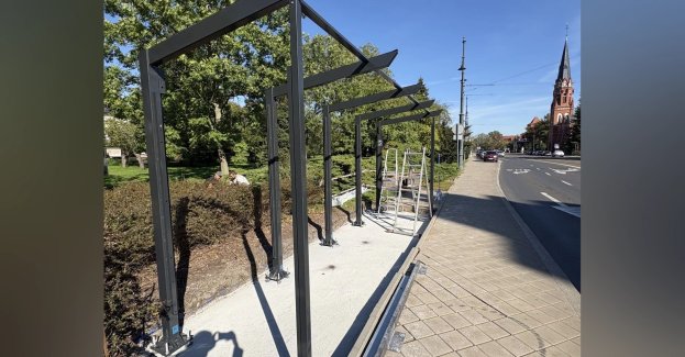 W Toruniu trwa montaż czterech zielonych przystanków tramwajowych przy ul. Kościuszki, na przystankach Szpital Miejski i Świętopełka w obu kierunkach. Nowa wiata stanęła też przy przystanku autobusowym na ul. Wały gen. Sikorskiego.